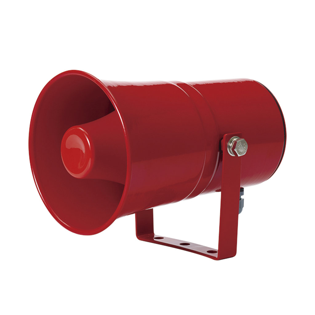 [SEHN50-WS-120] Sirena electrónica de montaje en pared con 5 sonidos de advertencia de máx. volumen 118 dB a 24 VCA