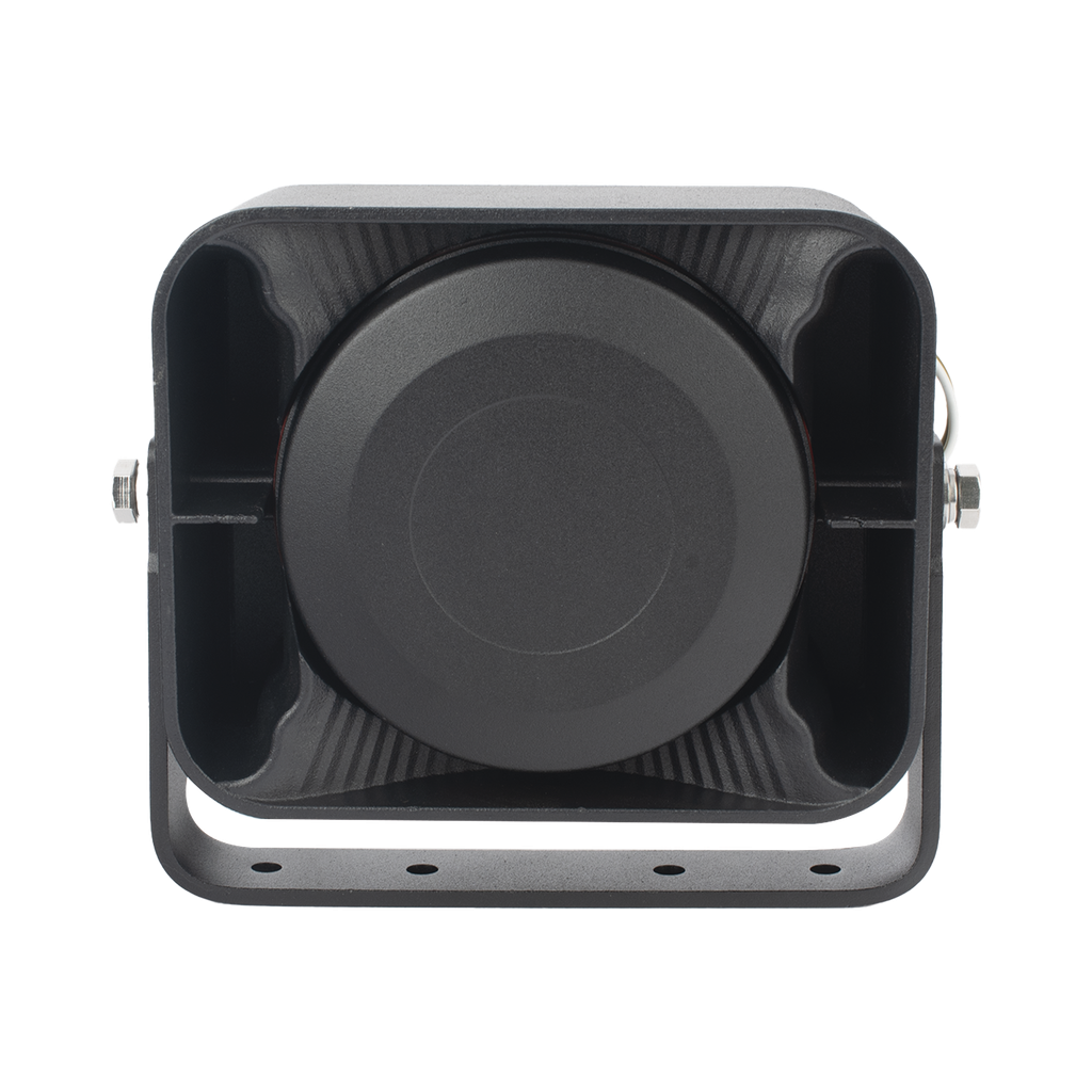 [XS100] Bocina Compacta de Uso Rudo, 100 Watts de Potencia, Ideal para Vehículos de Encubierto, 8 Ohms de Impedancia