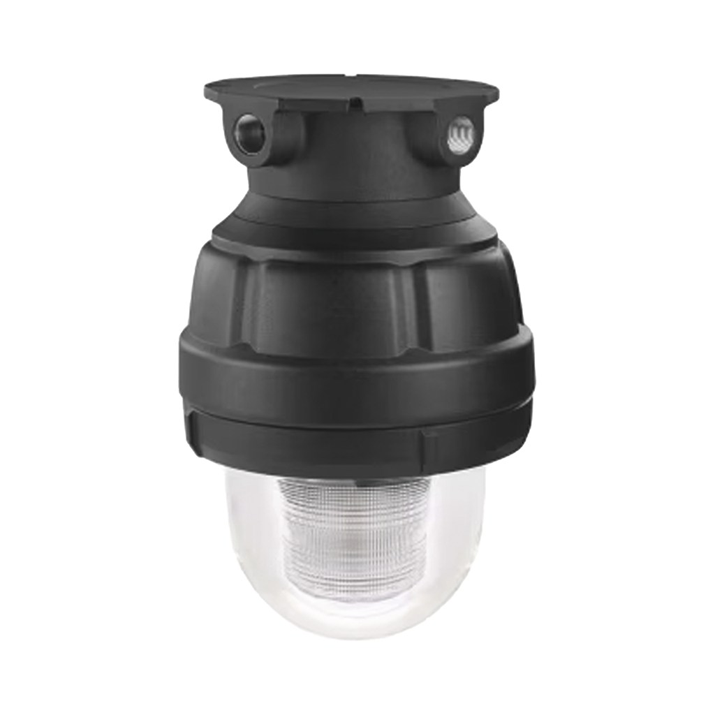 [27XL-120-240-C-MOD] Luz LED, a prueba de explosiones, UL y cUL para Clase I, División 1, Grupo C y D; Clase I, División 2, Grupos A y B; Clase II, División 1, Grupos E, F y G; Clase III, 120-240 VCA, Claro