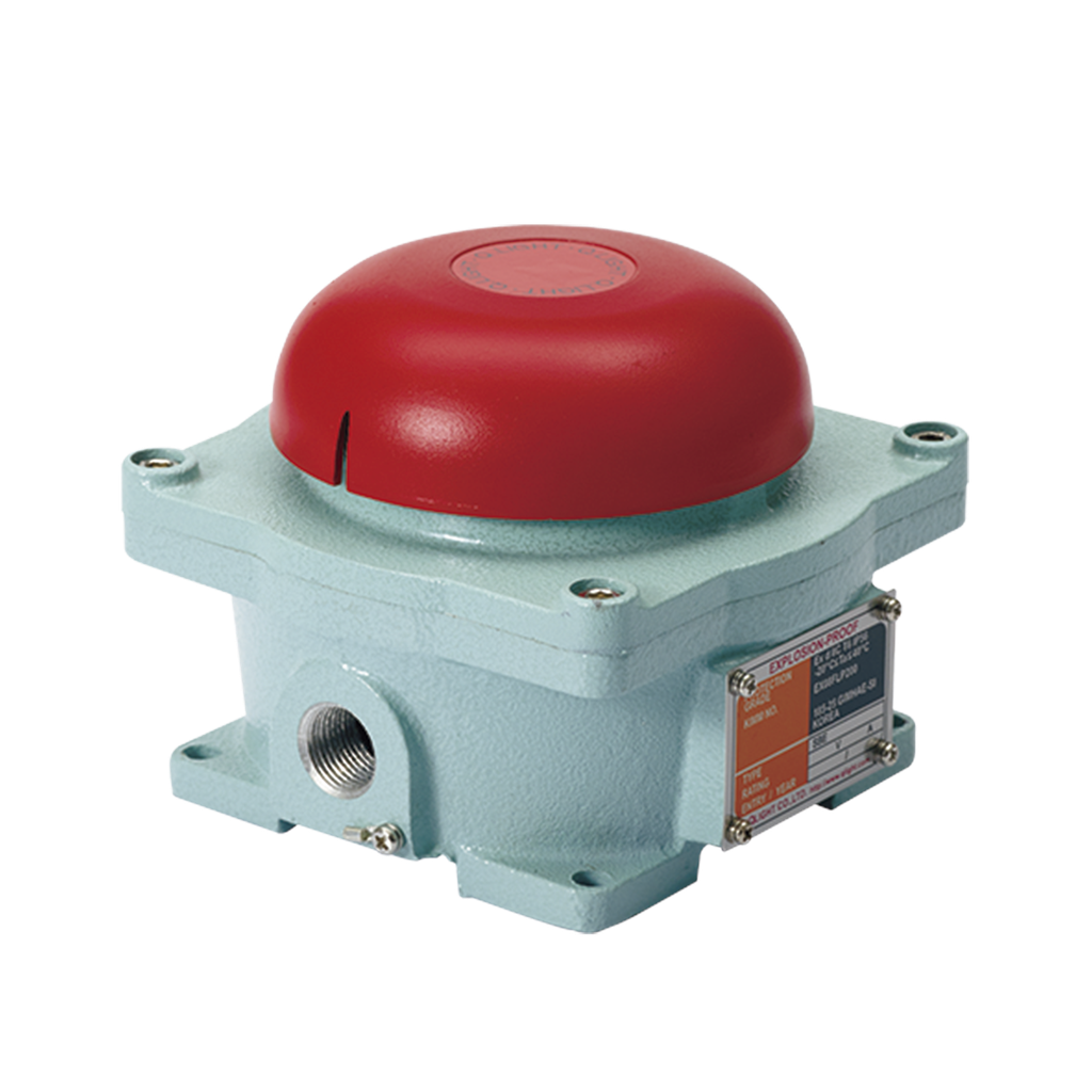 [SBE130-110] Campana audible a prueba de explosiones para áreas peligrosas Clasificación de protección Ex División â?¡ Grupo C T6 â?? IP56 Máx. 95 dB a 110 VCA