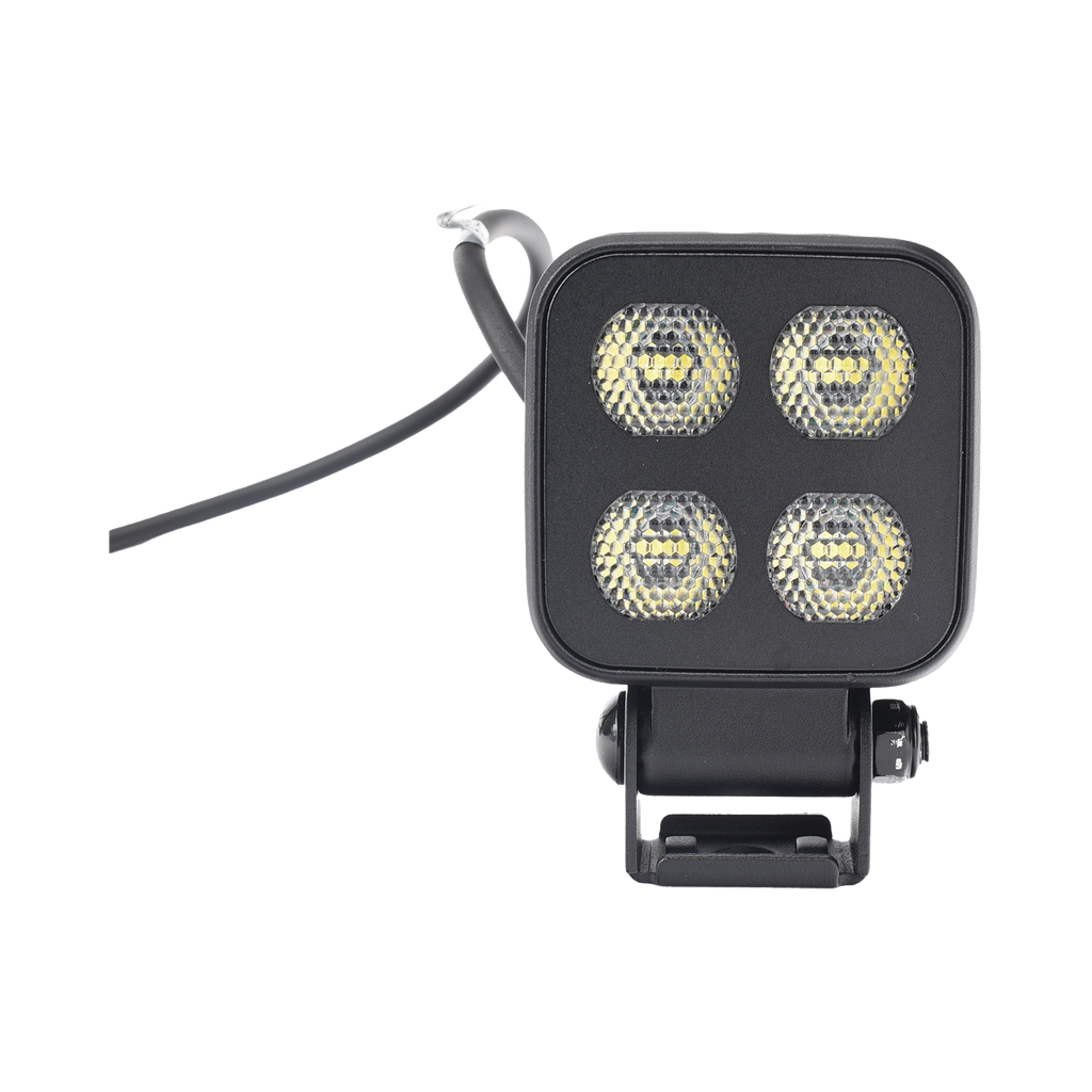 [EW2720] Luz de Trabajo Ultra brillante Cuadrada, 4 LED, 2650 Lúmenes, 12-24 Vcd