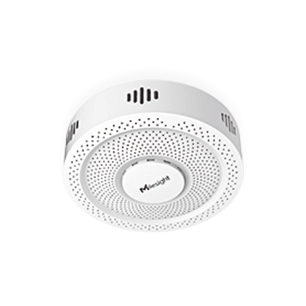 Detector de Vapeo y Humo GS601 LoRaWAN® / Sensores Múltiples (Vape, Humo, TVOC, PM1.0/2.5/10, Temperatura, Humedad) / Alarma LED y Buzzer 70dB / NFC para Configuración / IP30 / Compatible con Plataforma Milesight