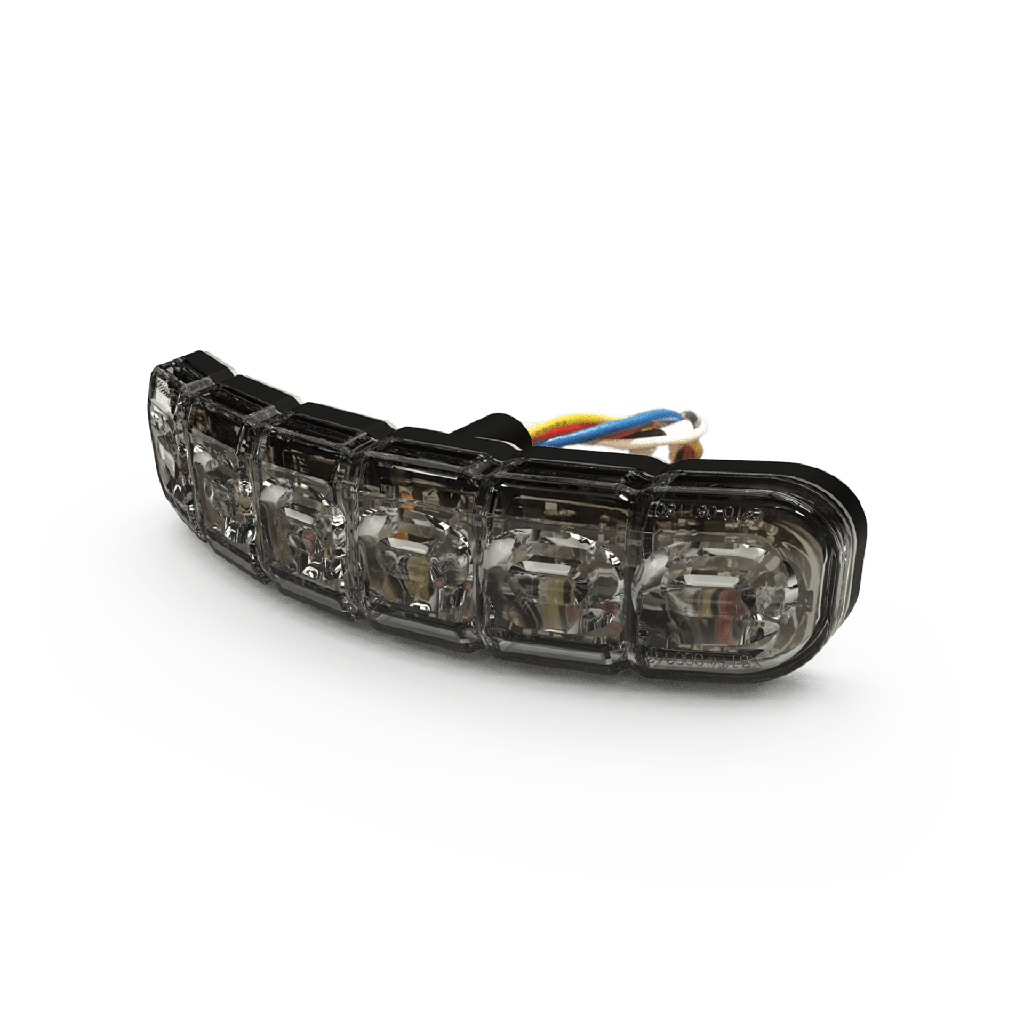 [ED3794BW] Luz perimetral , 12 LEDs Ultra Brillantes, Dual Color Azul / Claro