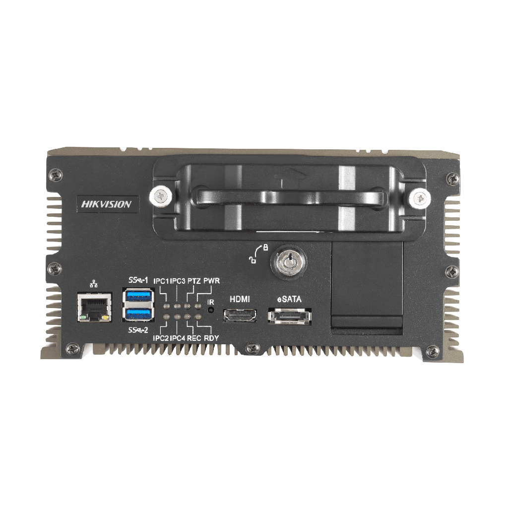 [DS-MI9605-Q36/GLF(1T)] DVR Móvil 2 Megapixel (1080p) / 4 Canales TURBOHD / Tecnología IA Integrada / Soporta 4G / WiFi / GPS / Sensor G / Soporta 2 Memorias SD (512 GB c/u) / Alarmas I/O
