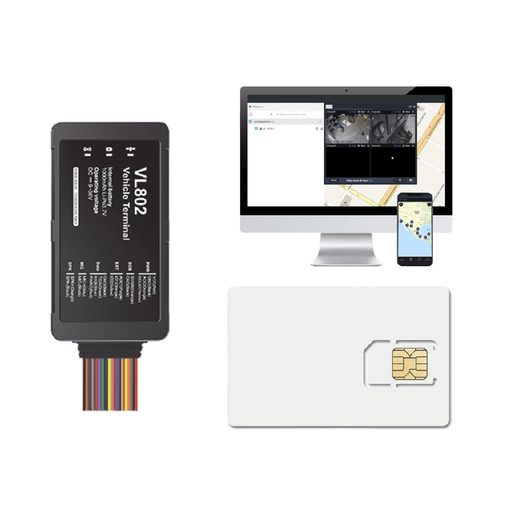 Kit localizador vehicular / 4G LTE / BLE / RS485 / Audio dos vias (requiere accesorios) / incluye SIM500MB2Y y Plataforma EPCOMGPSCODE / Compatble con UL212 Sensor ultrasonico