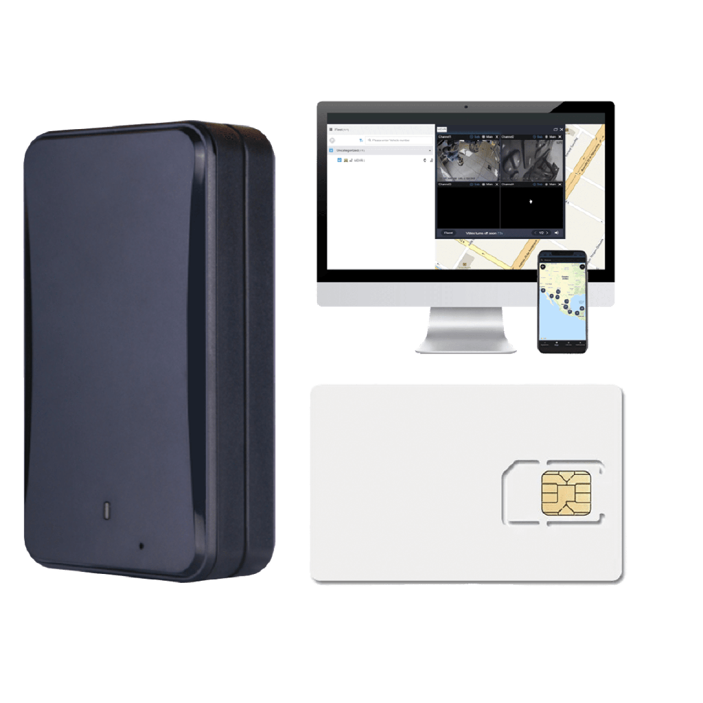 KIT Rastreador vehicular magnético / Especial para contenedores u oculto en vehículo / batería de larga duración / incluye una licencia anual para plataforma EPCOMGPSCODE y SIM500MB2Y