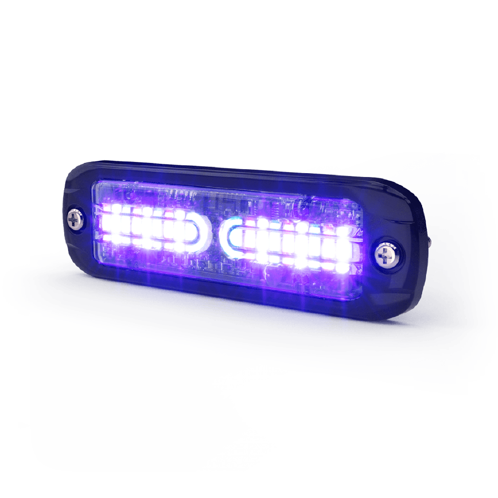 [ED3802AH] Luz direccional LEDs Ambar / Violeta para la detección materiales de alta visibilidad