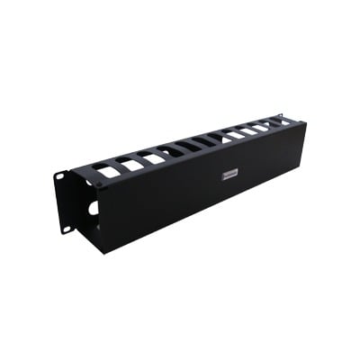 [TH-ORG-2UR] Organizador de cables horizontal de 19, 2UR (THE0040032001001 )