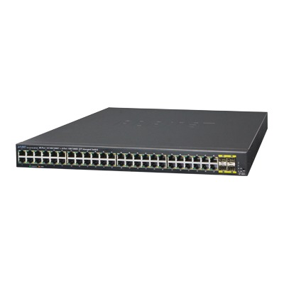[GS-4210-48T4S] Switch Administrable Capa 2 de 48 Puertos Gigabit 10/100/1000T, 4 Puertos SFP 100/1000X