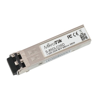 [S-85DLC05D] Transceptor MiniGbic SFP 1.25G LC Duplex para fibra Multi Modo 550mts