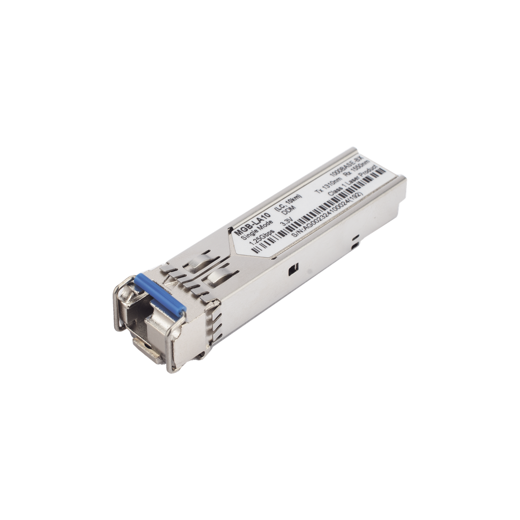 [MGB-LA10] Transceptor WDM Mini-Gbic SFP 1G LC TX:1310nm RX:1550 Para Fibra Mono Modo 10 Km, Requiere MGB-LB10