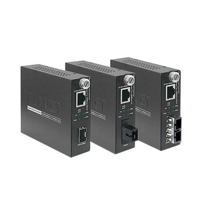 [GST-802] Convertidor de Medios 10/100/1000BASE-T a 1000Base-SX (SC) 220m/550m