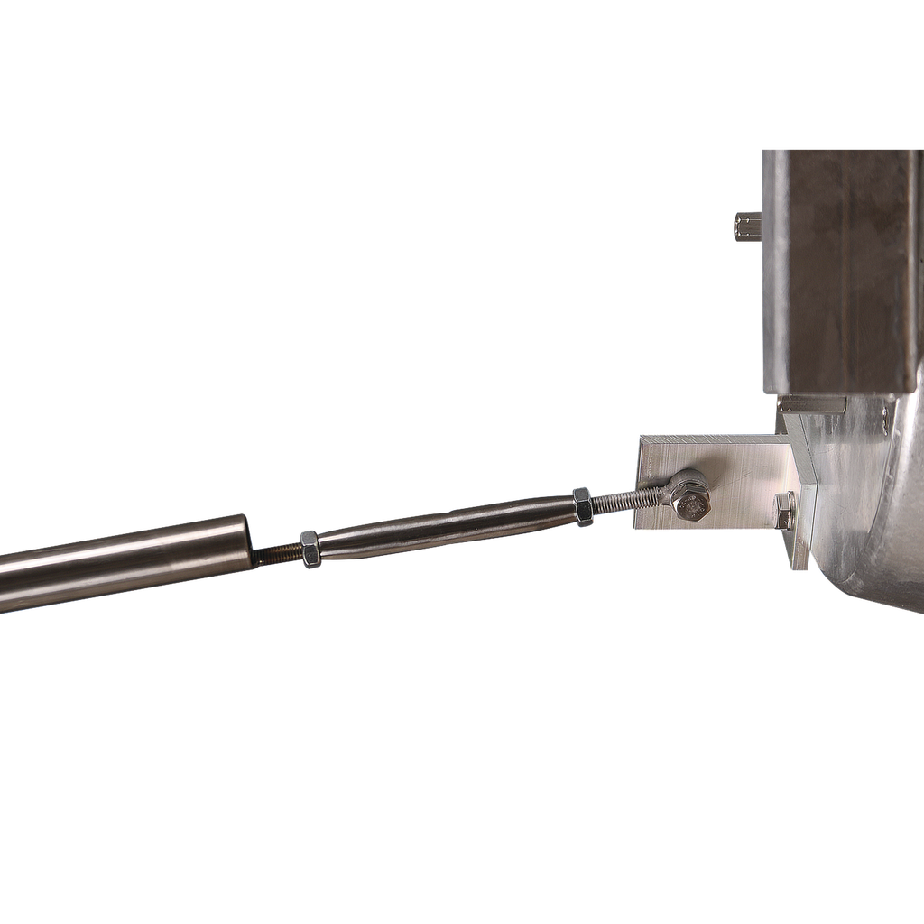 [JRZ1200-ADJUSTABLE] Montaje ajustable para mayor estabilidad y alineación de antenas JRMA01200 y JRCDD35DUPLEX