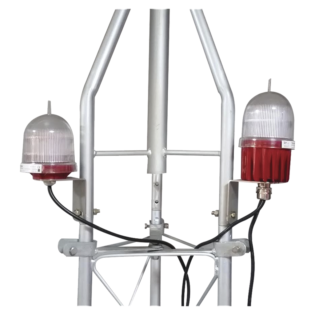 [LB-IB-DOBLE] Lámpara de Obstrucción Doble tipo L-810 (Certificada). Voltaje de operación: 110 Vca.