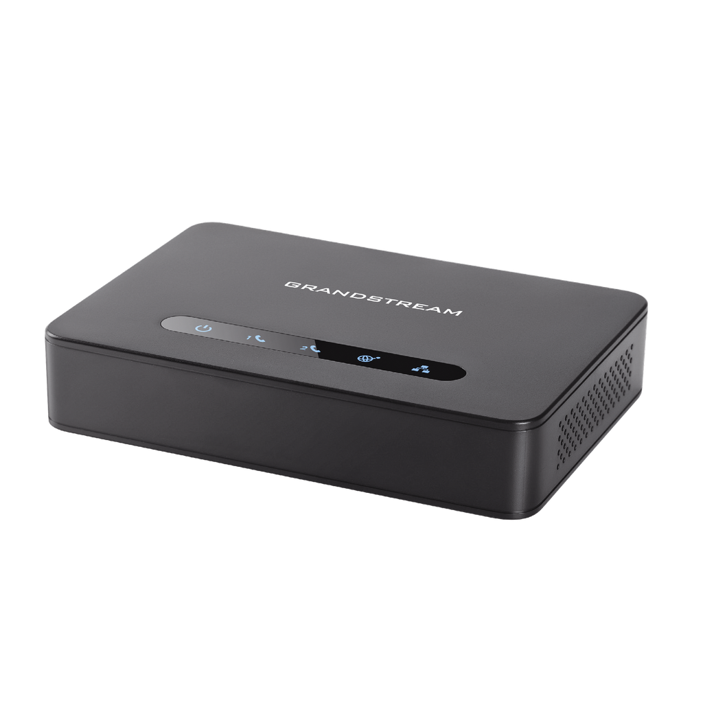 [HT-812] Adaptador para teléfono analógico (ATA) de 2 puertos FXS, Router integrado, Puertos Gigabit, diseñado para conectar sus dispositivos analógicos a una red VoIP