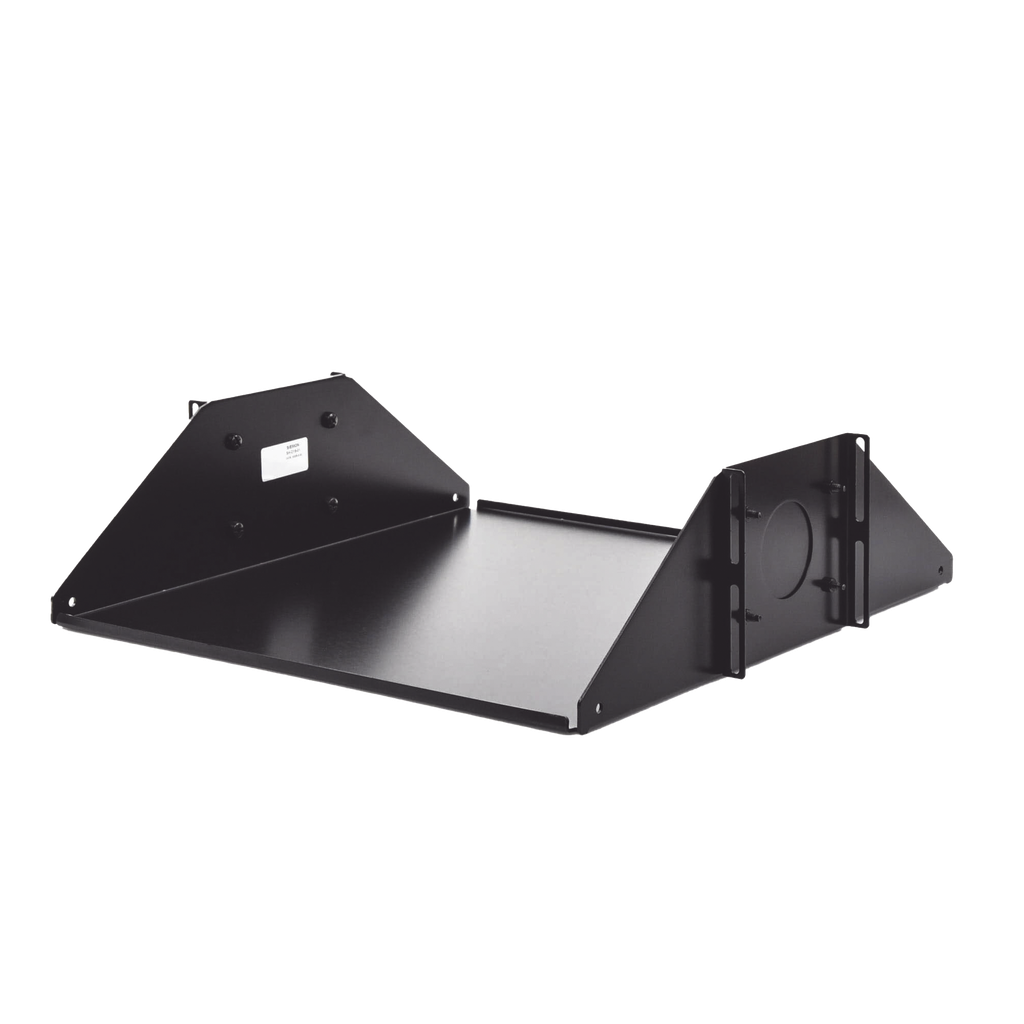[SH-D19-01] Charola Doble Para Soportar Equipo en Racks de 432 mm de Profundidad, de 19in, 3UR, Color Negro