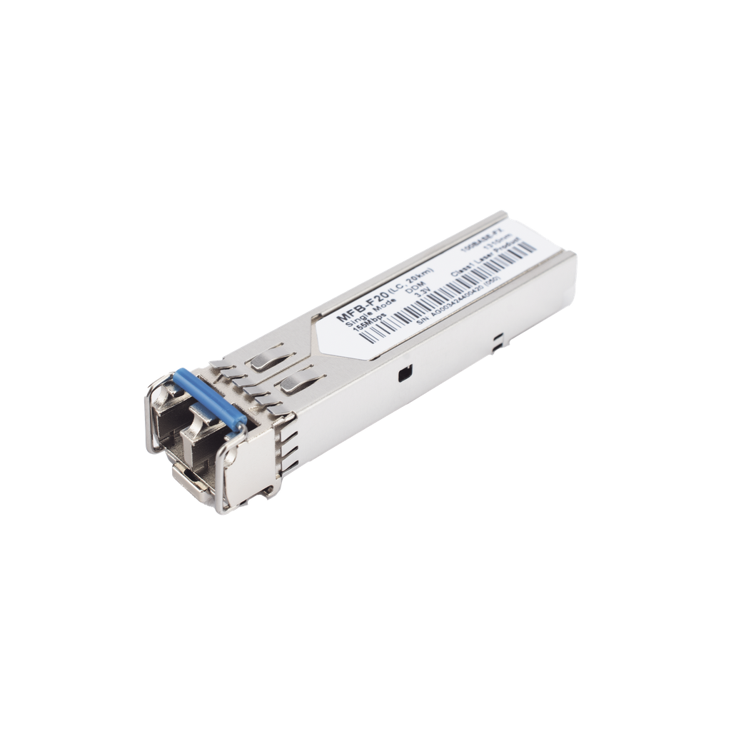 [MFB-F20] Transceptor mini-Gbic SFP 100Mbps LC 1310nm para fibra Mono Modo 20 Km