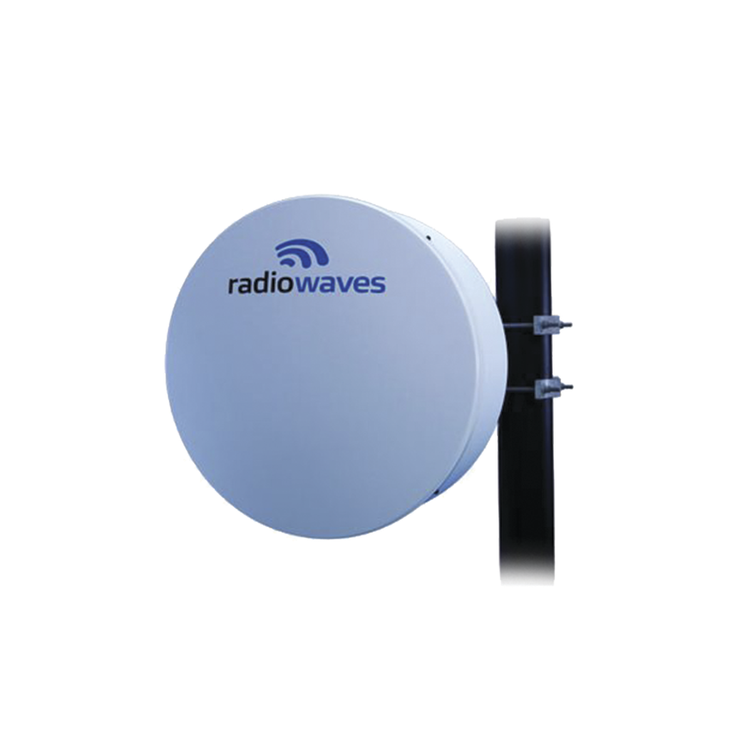 Antena Direccional, Dimensiones (2 ft), 10.7-11.7 GHz, 2 Conectores N-hembra, Ganancia 34dBi, Radomo y montaje incluido