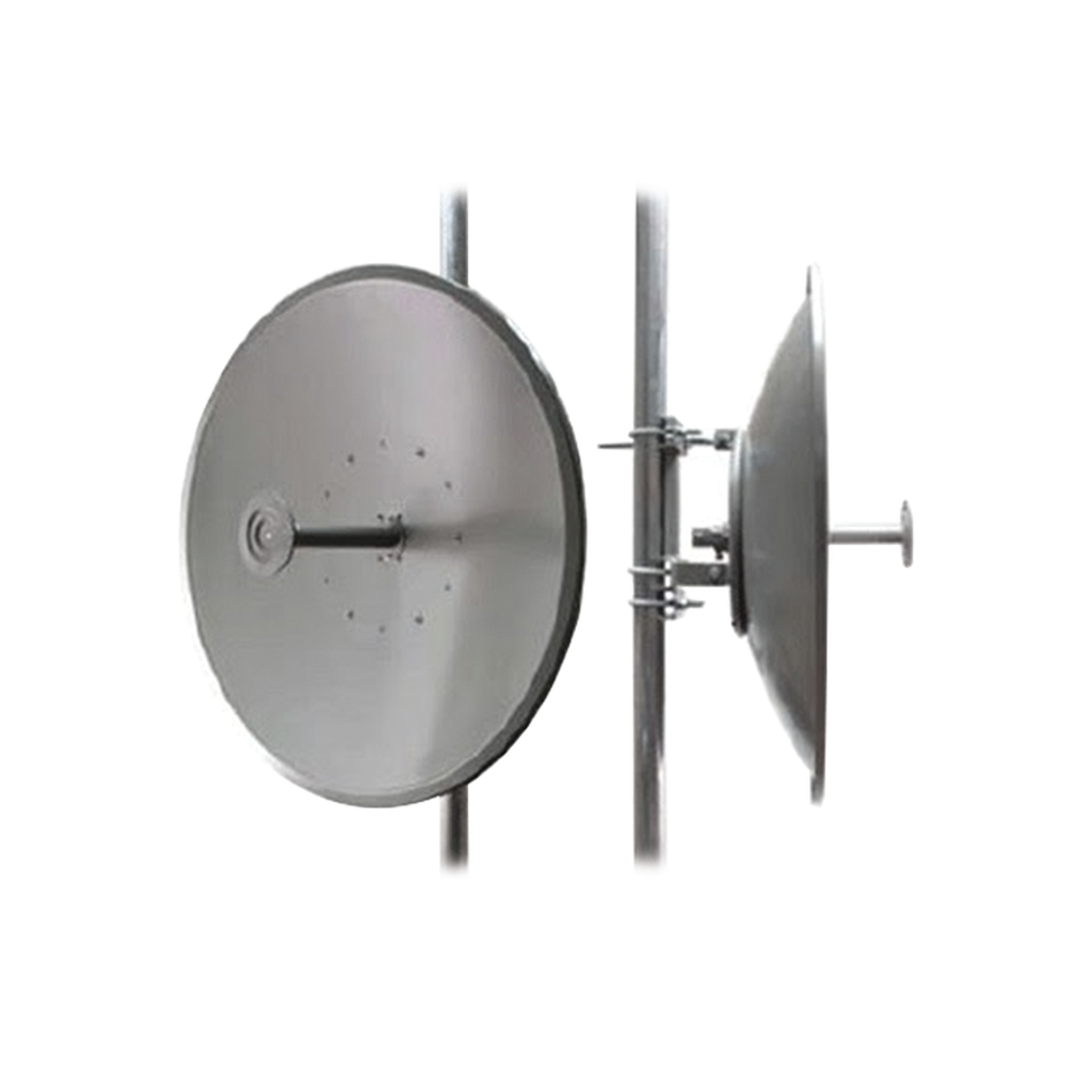 Antena para enlaces Carrier Class, Frec. 3.3 - 3.8 GHz Ganancia 29 dBi