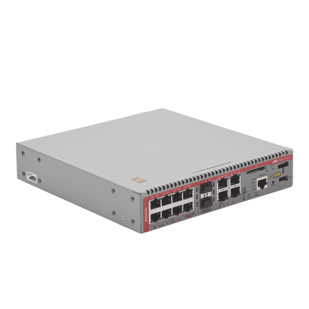 [AT-AR4050S-10] Router Firewall UTM, SD-WAN & Controlador Wireless (AWC), 300000 Sesiones concurrentes 450 Mbps