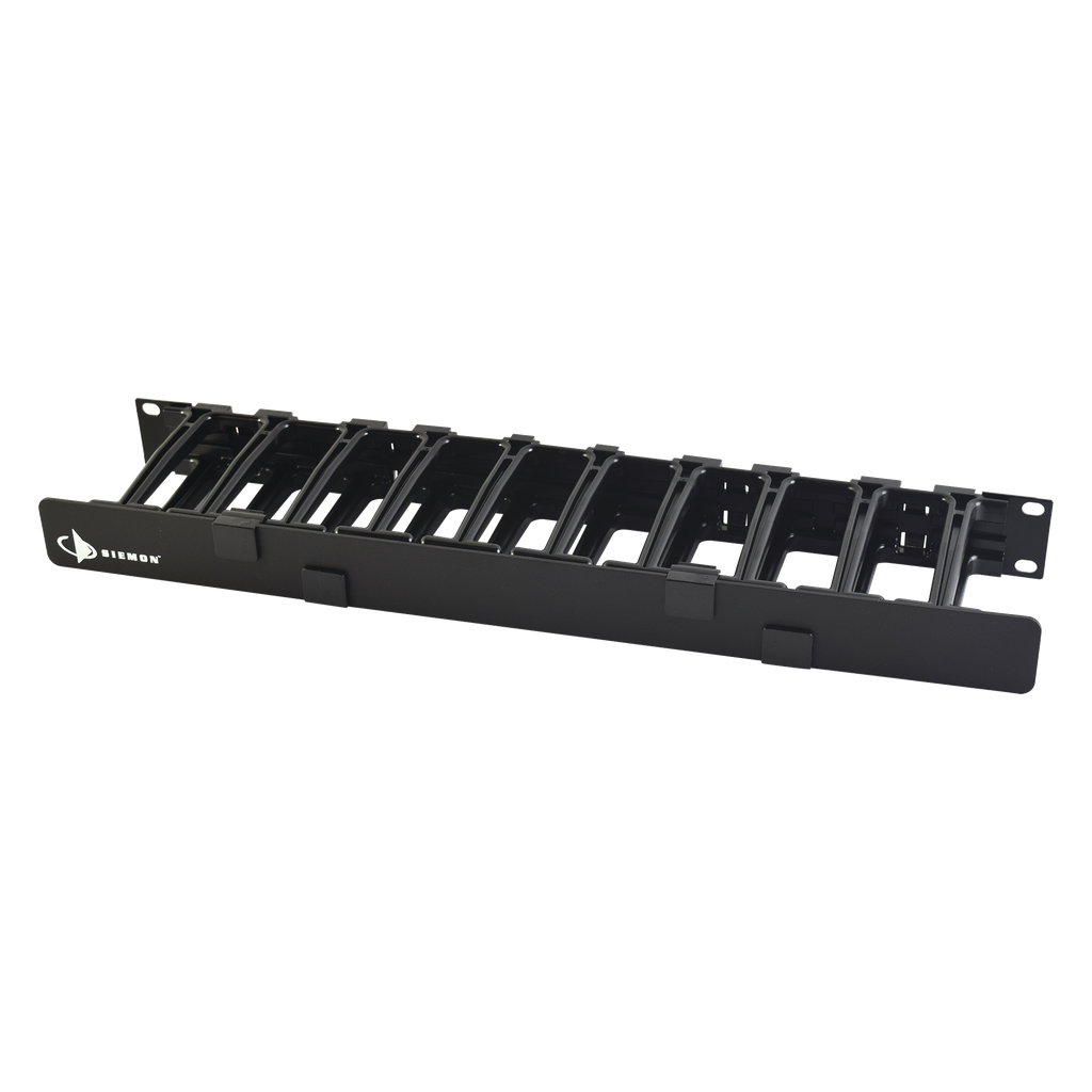[HCM-4-1U] Organizador de Cable Horizontal RouteIT, Sencillo, Para Rack de 19in, 4in de profundidad, 1UR