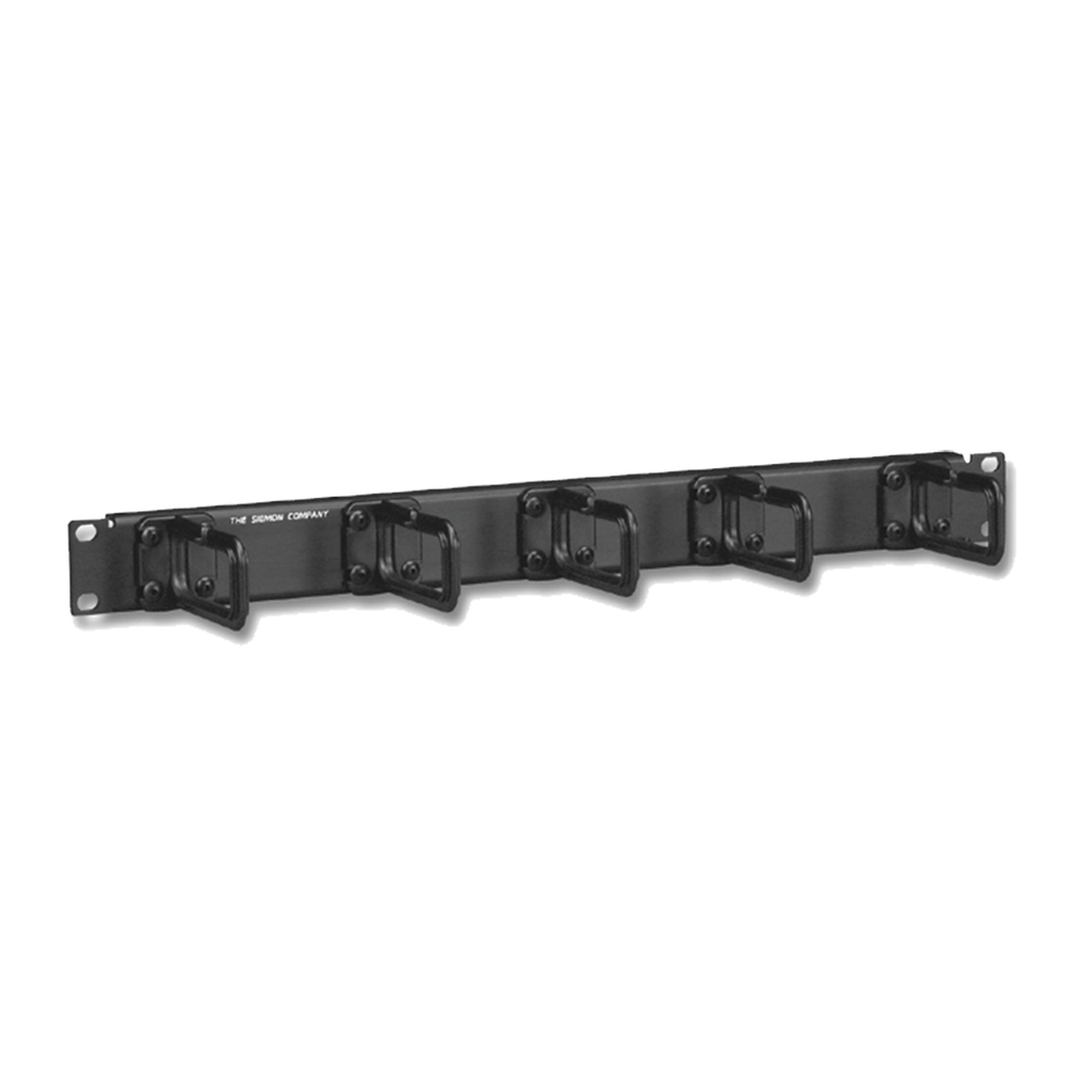 [WM-143-5] Organizador de cable, para montaje aéreo, con 5 soportes, 1UR