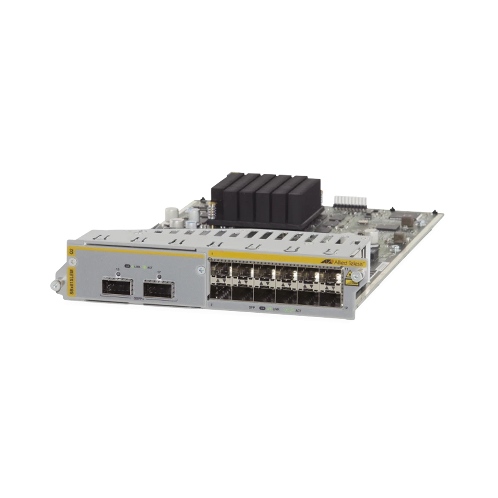 [AT-SBX81XLEM] Tarjeta de línea modular 40G con 12 x 100/1000X SFP para Chassis  SBx8100 Series
