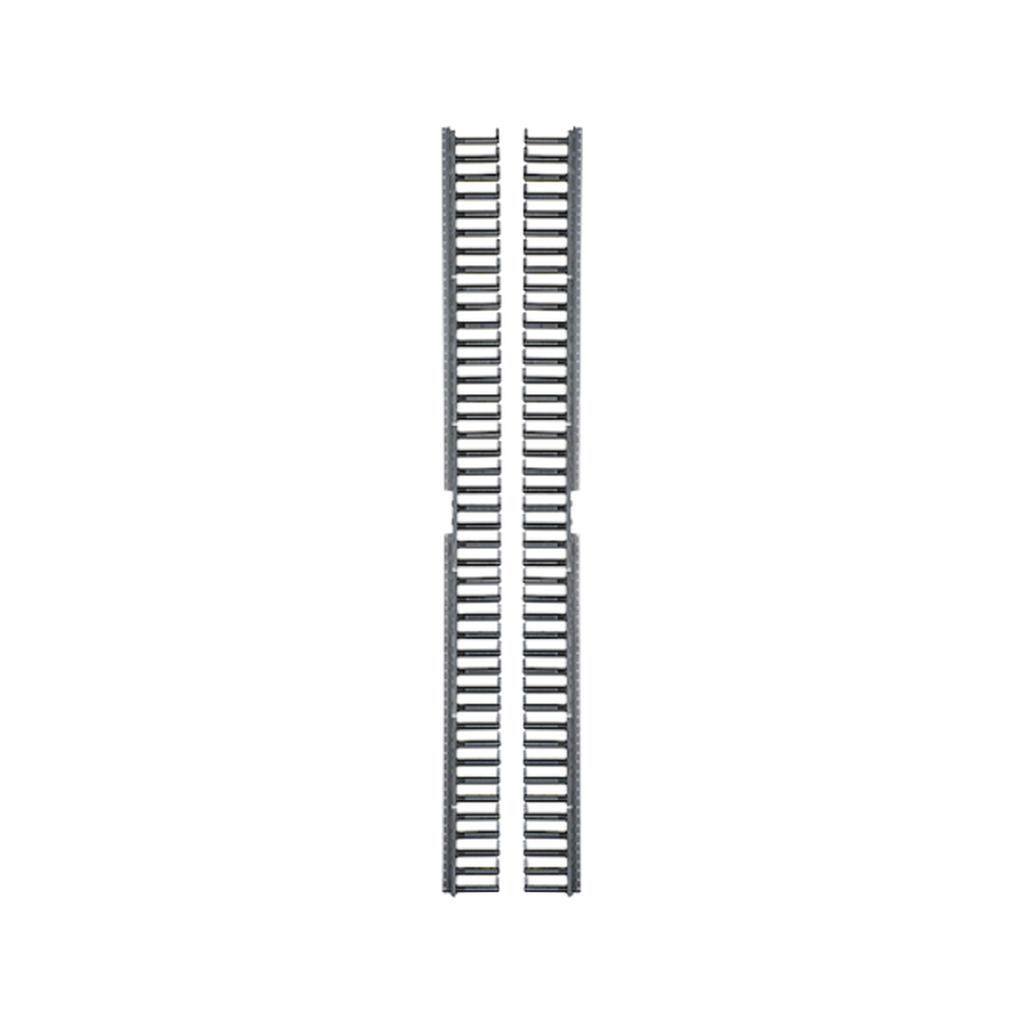 [D15FBB] Kit de Soportes para Administración de Cable, Para Gabinetes Net-Verse de 800mm y 45UR, Color Negro