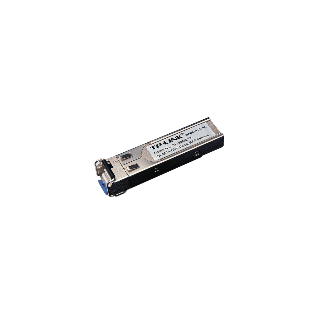 [TL-SM321A] Transceptor mini-GBIC / SFP WDM Bi-Direccional / Monomodo 1GBase / Distancia 10 KM / Conector LC / (Necesita el modelo TL-SM321B para enlazar)
