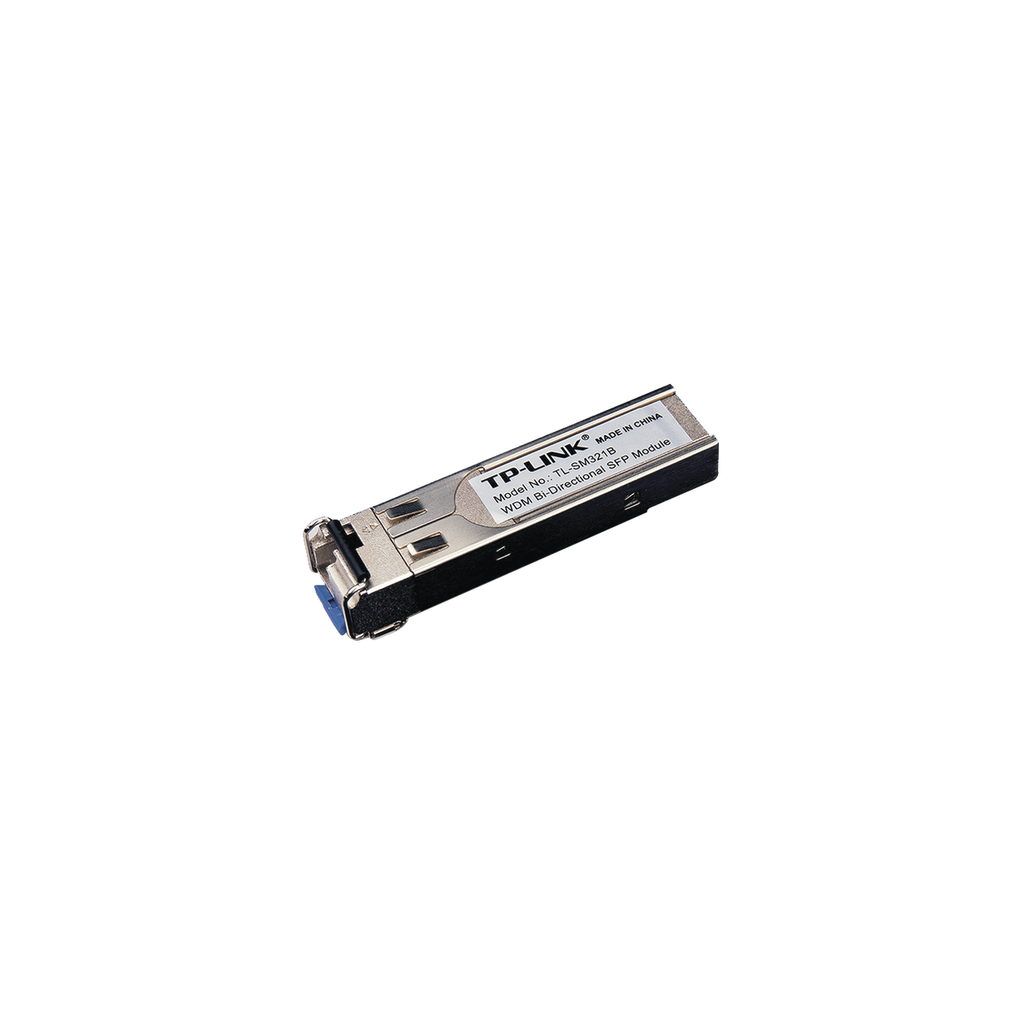 [TL-SM321B] Transceptor mini-GBIC / SFP WDM Bi-Direccional / Monomodo 1GBase / Distancia 10 KM / Conector LC / (Necesita el modelo TL-SM321A para enlazar)