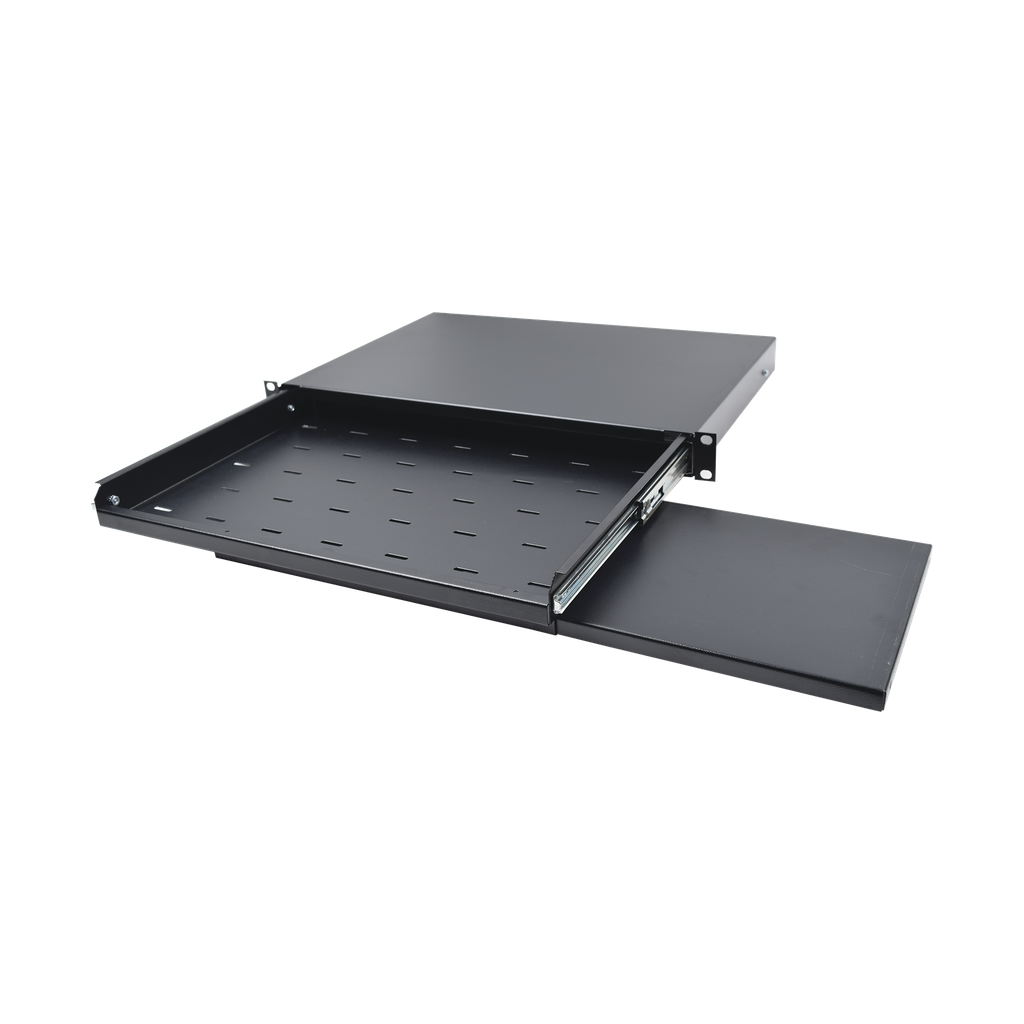 Charola Abatible para Teclado y Ratón con Rack de 19, 1UR