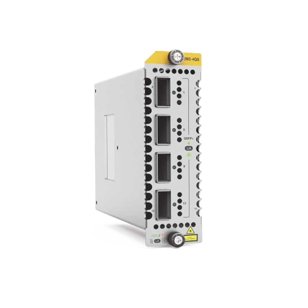 [AT-XEM2-4QS] Modulo para SBx908GEN2 con 4 x 40GbE (QSFP+)