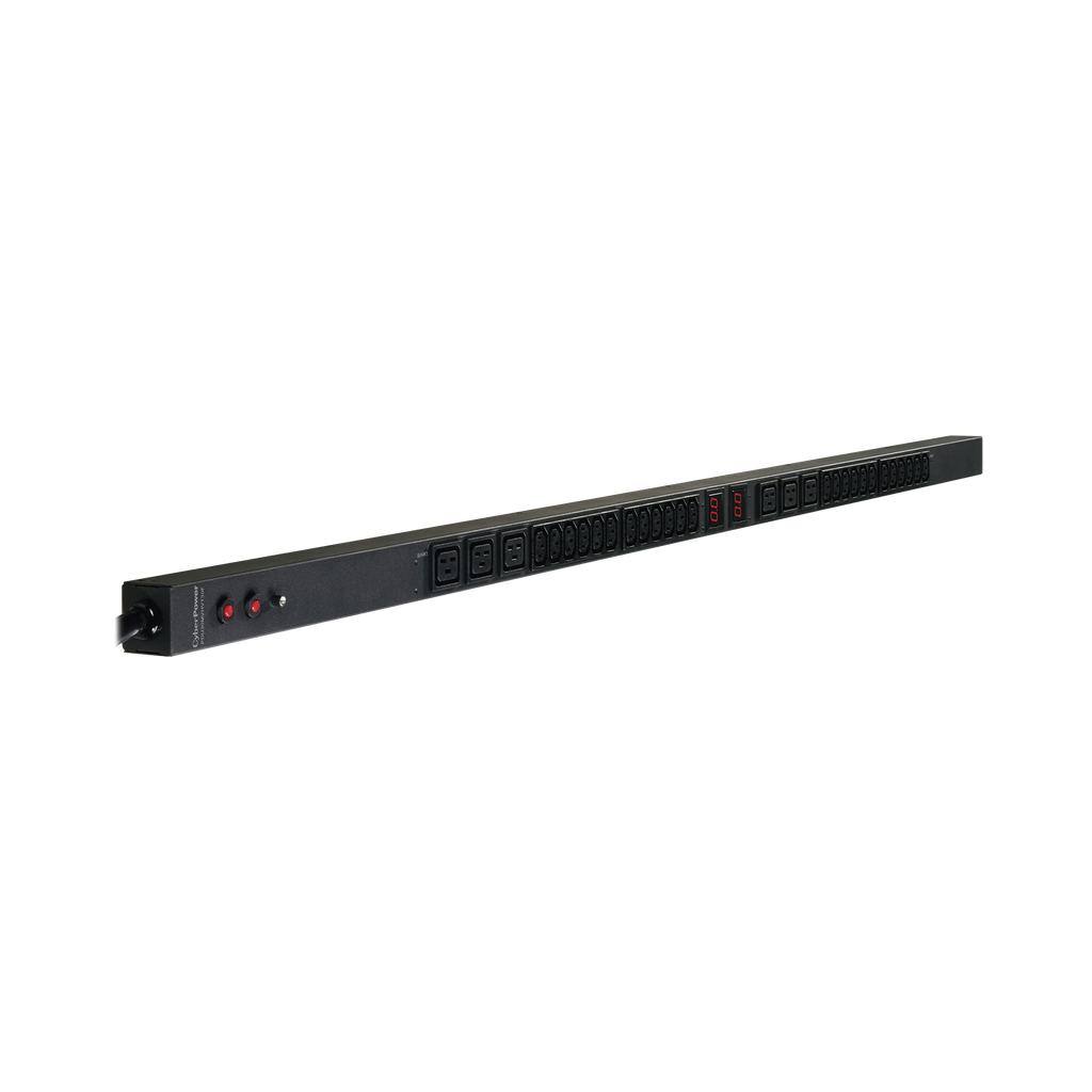 [PDU30MVHVT30F] PDU Medible, Para Distribución de Energía, Entrada 200-230 NEMA L6-30P, Con 24 Tomas C13 Y 6 Tomas C19, de Instalación Vertical