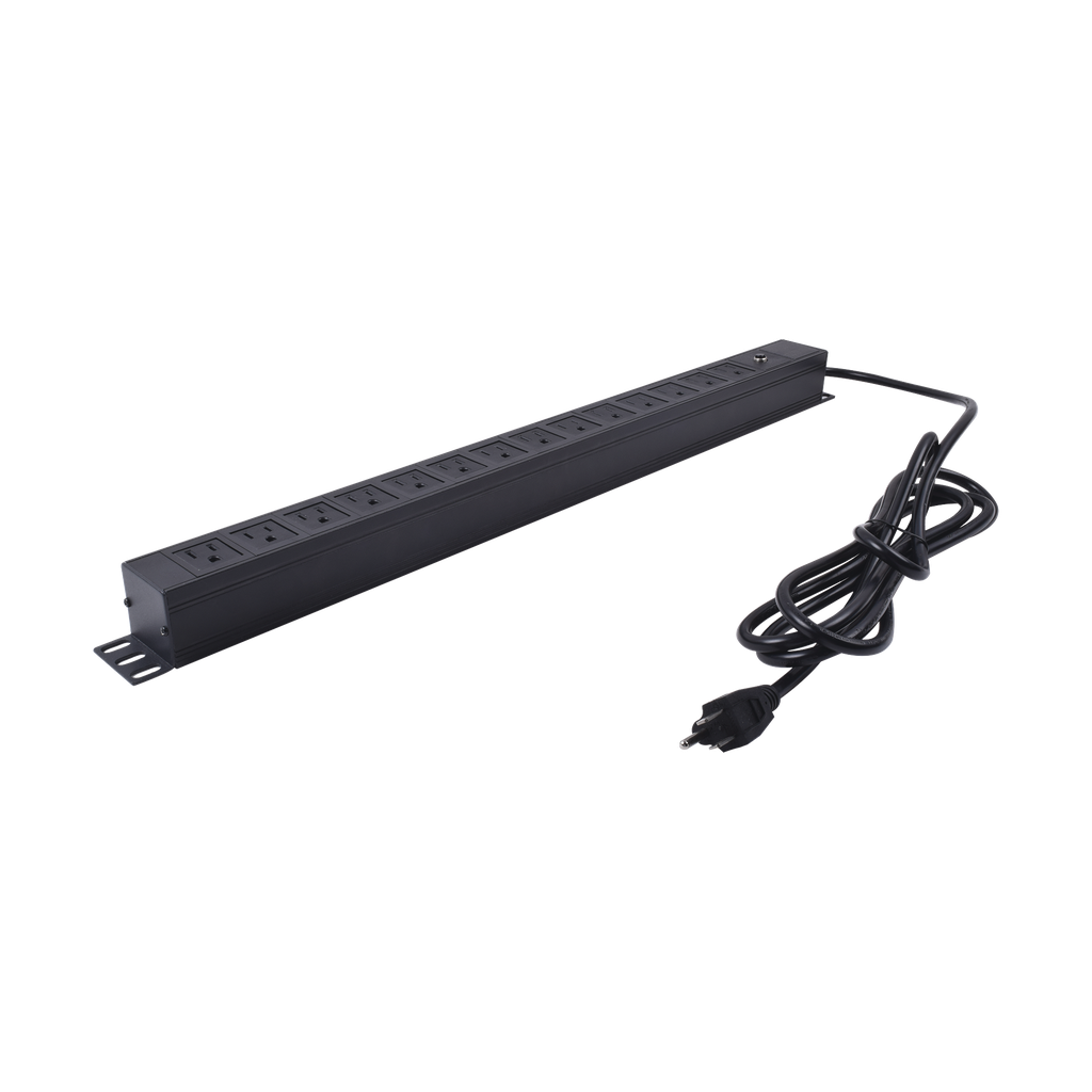 PDU Barra Multicontactos Vertical con 14 Salidas 125V/15A, Contactos Tipo NEMA