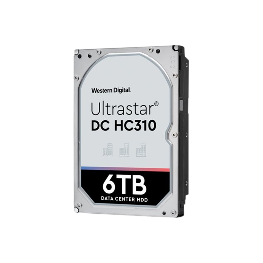[HUS726T6TALE6L4] Disco Duro Enterprise 6 TB / Wester Digital (WD) / Serie Ultrastar / Recomendado para Data Center y NVRs de Alta Capacidad / Alto Performace