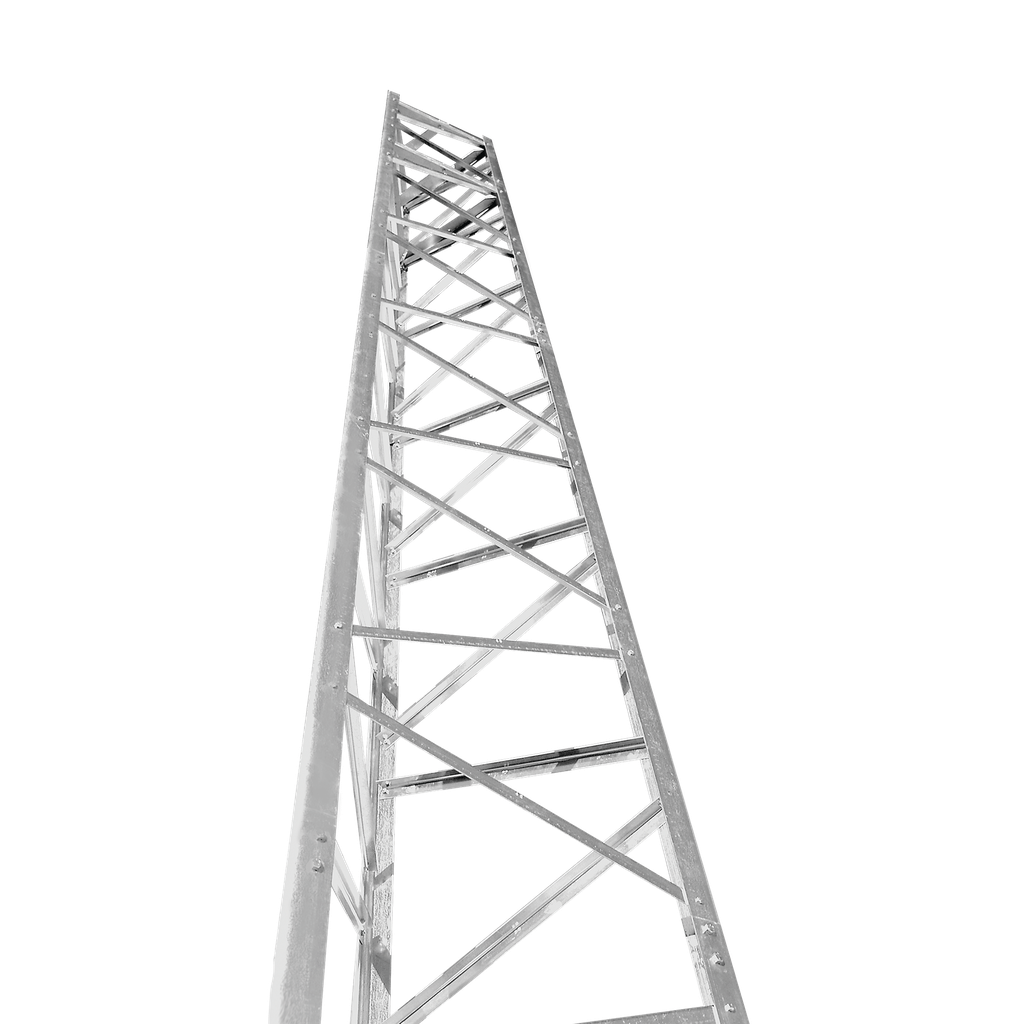 Torre Autosoportada de 96ft (29.26m) Titan T200 Galvanizada (incluye anclaje)