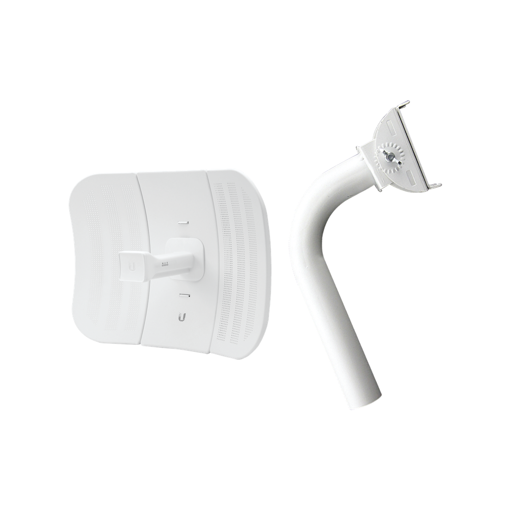[LBE-M5-23-U] LiteBeam airMAX M5 CPE hasta 100 Mbps, 5 GHz (5150 - 5875 MHz) con antena integrada de 23 dBi, incluye montaje universal UMOUNT