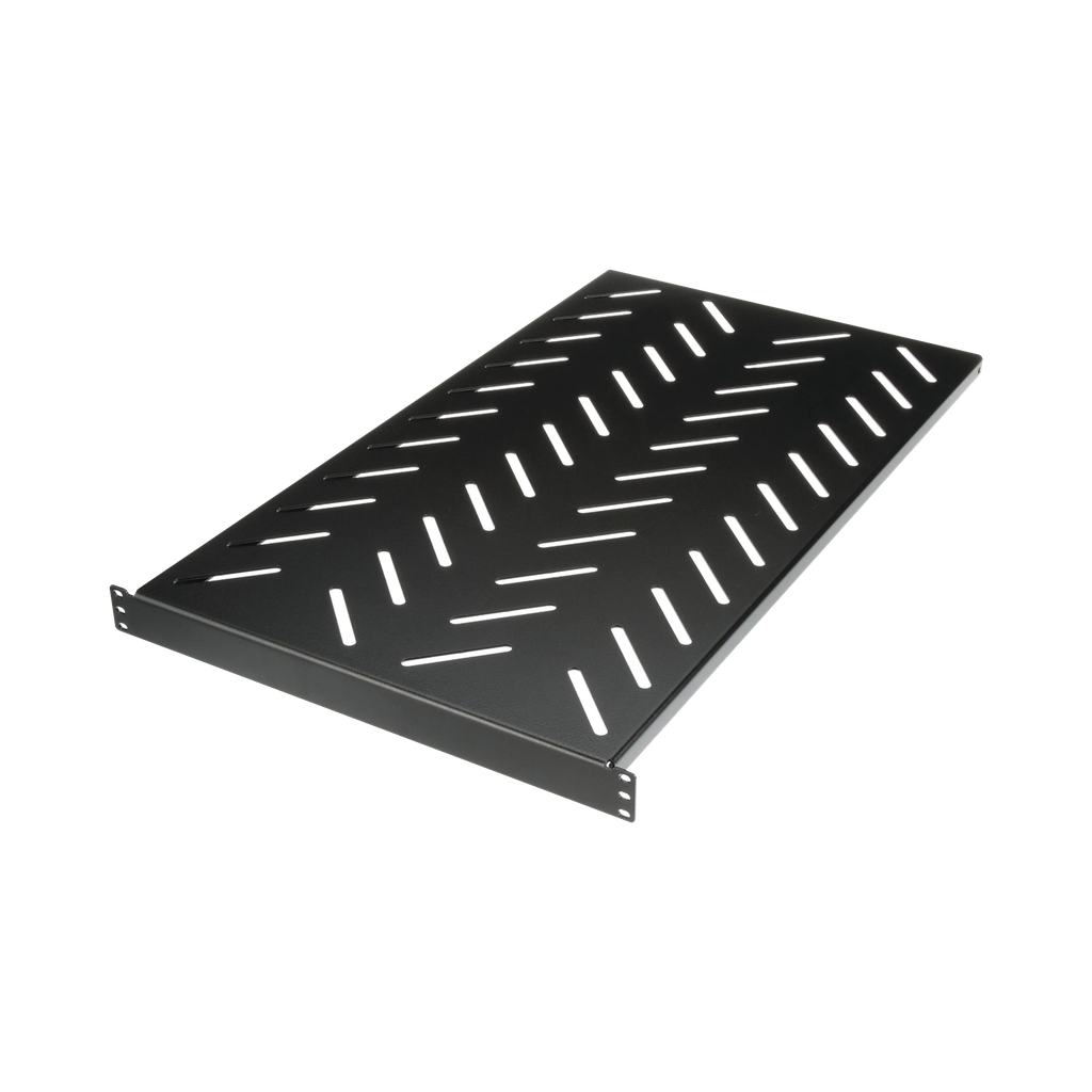 Charola para Soportar Equipos en Rack de 19 de 4 Postes, Profundidad Máxima de 30 in, Capacidad de Carga de 125 kg, 1 UR