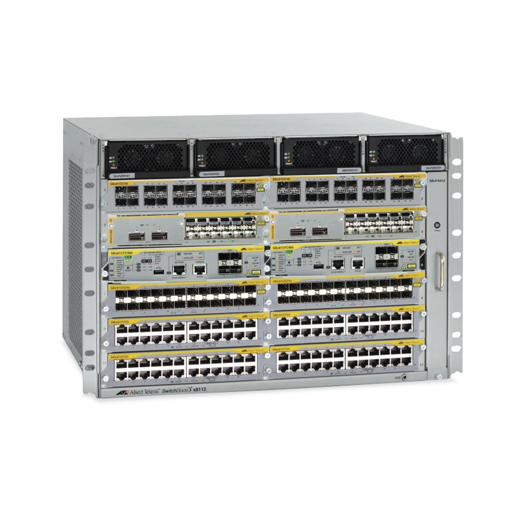 [AT-SBX8112] Switch Blade SBx8112 Chasis de Rack P/12 Slots
