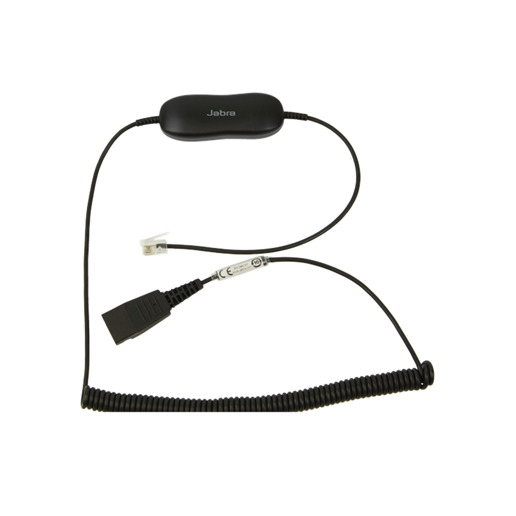 Cable para diademas BIZ1500, BIZ2300 y BIZ2400, para compatibilidad con telefonos AVAYA 96xx/16xx QD a RJ-9 (88001-03) (88001-04)