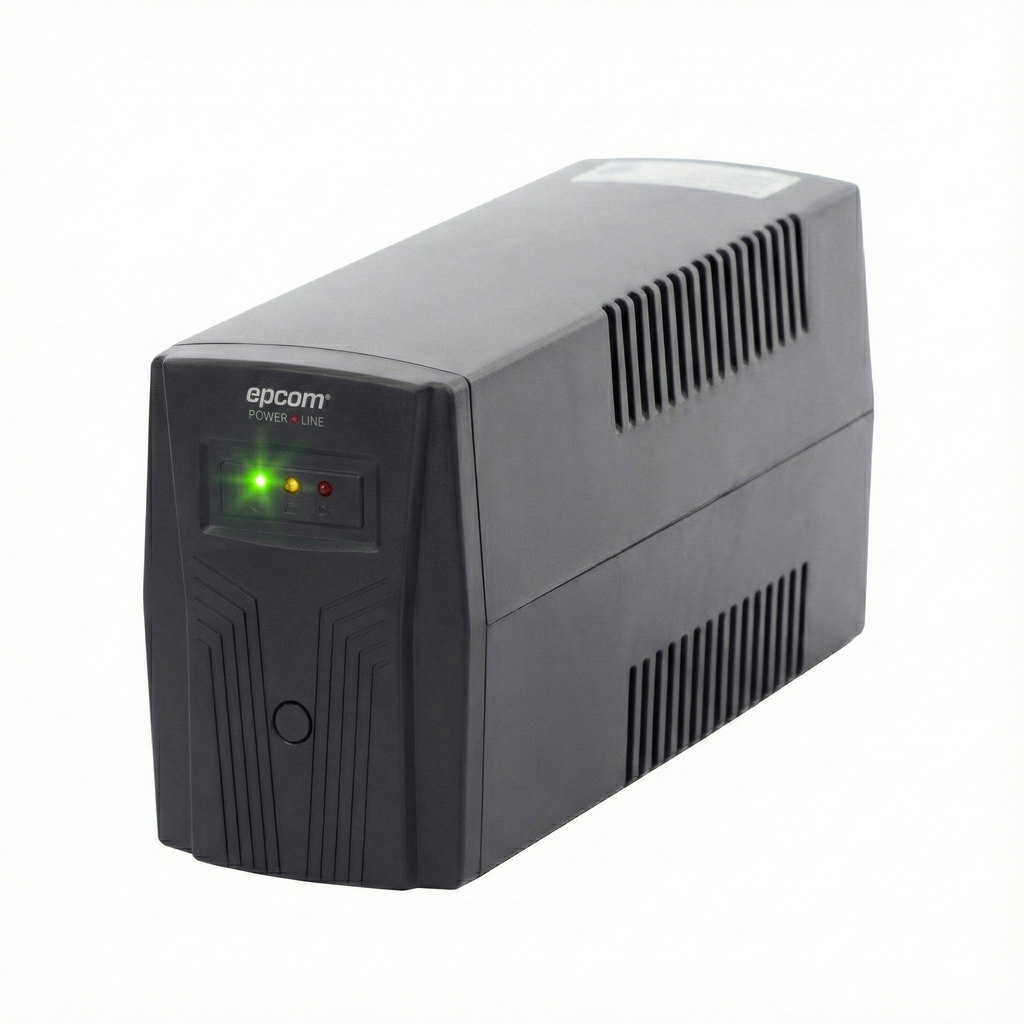 [EPU600L] UPS de 600VA/360W / Topología Línea Interactiva / Entrada y Salida 120 Vca / Clavija NEMA 5-15P / 4 Tomas NEMA 5-15R/ Sin Protector RJ11 ni RJ45