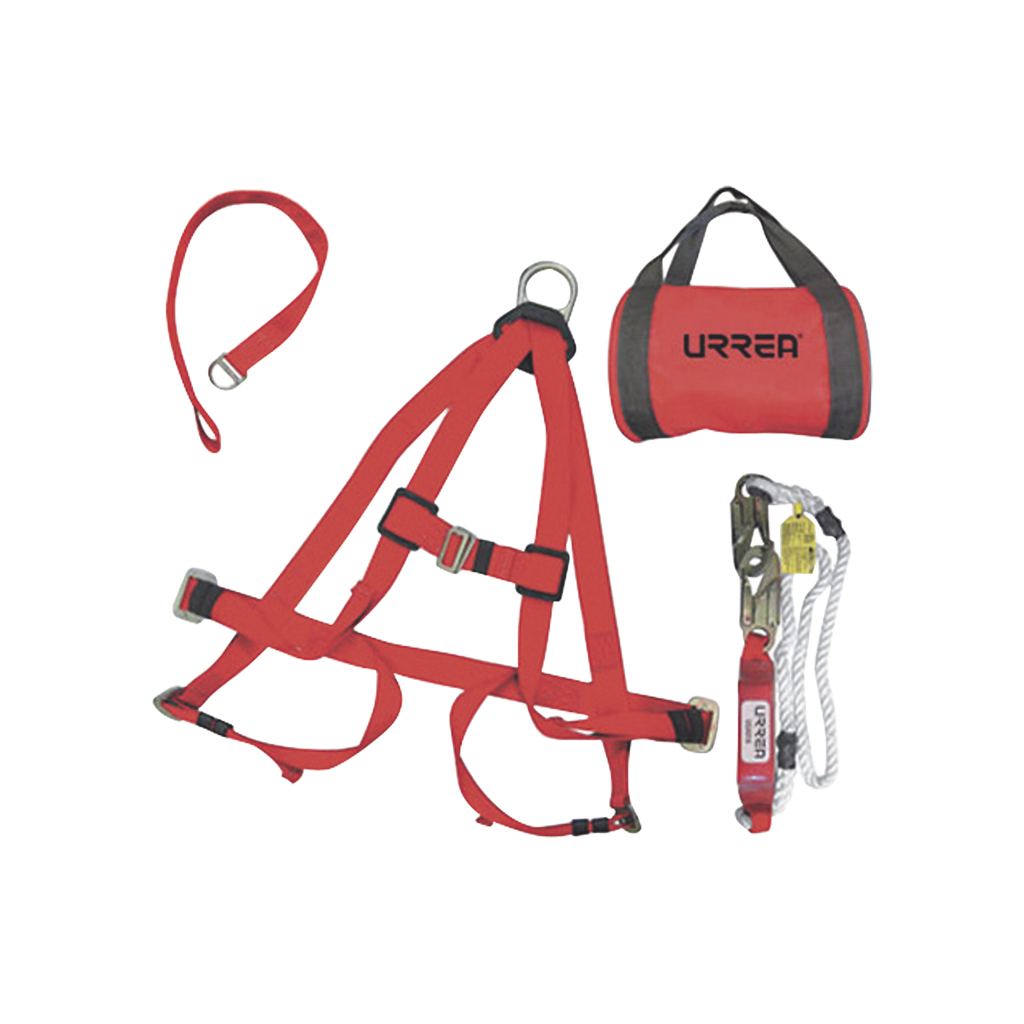Juego de arnés contra caídas talla 36-40, juego con 4 piezas