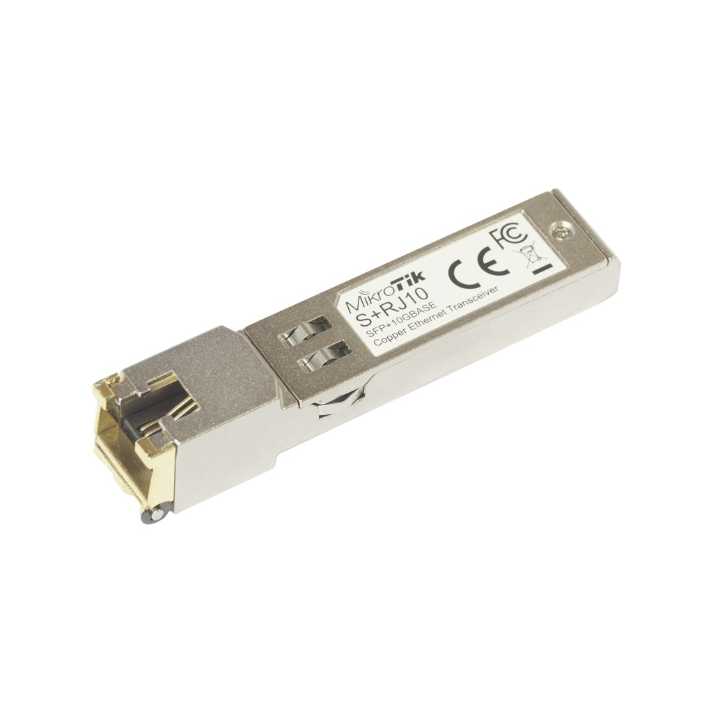 [S+RJ10] S+RJ10 - 10M, 100M, 1G, 2.5G, 5G, 10G en RJ-45 hasta 10 Gbps
