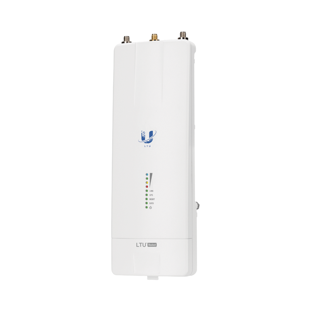 [LTU-ROCKET] KIT-Radio conectorizado + antena sectorial de 90° de apertura para punto a multi punto/Ideal para CCTV Y WISP/Hasta 600 Mbps/2 millones de paquetes por segundo/5Ghz/Filtrado RF/Sincronización GPS/Solo compatible con tecnología LTU/