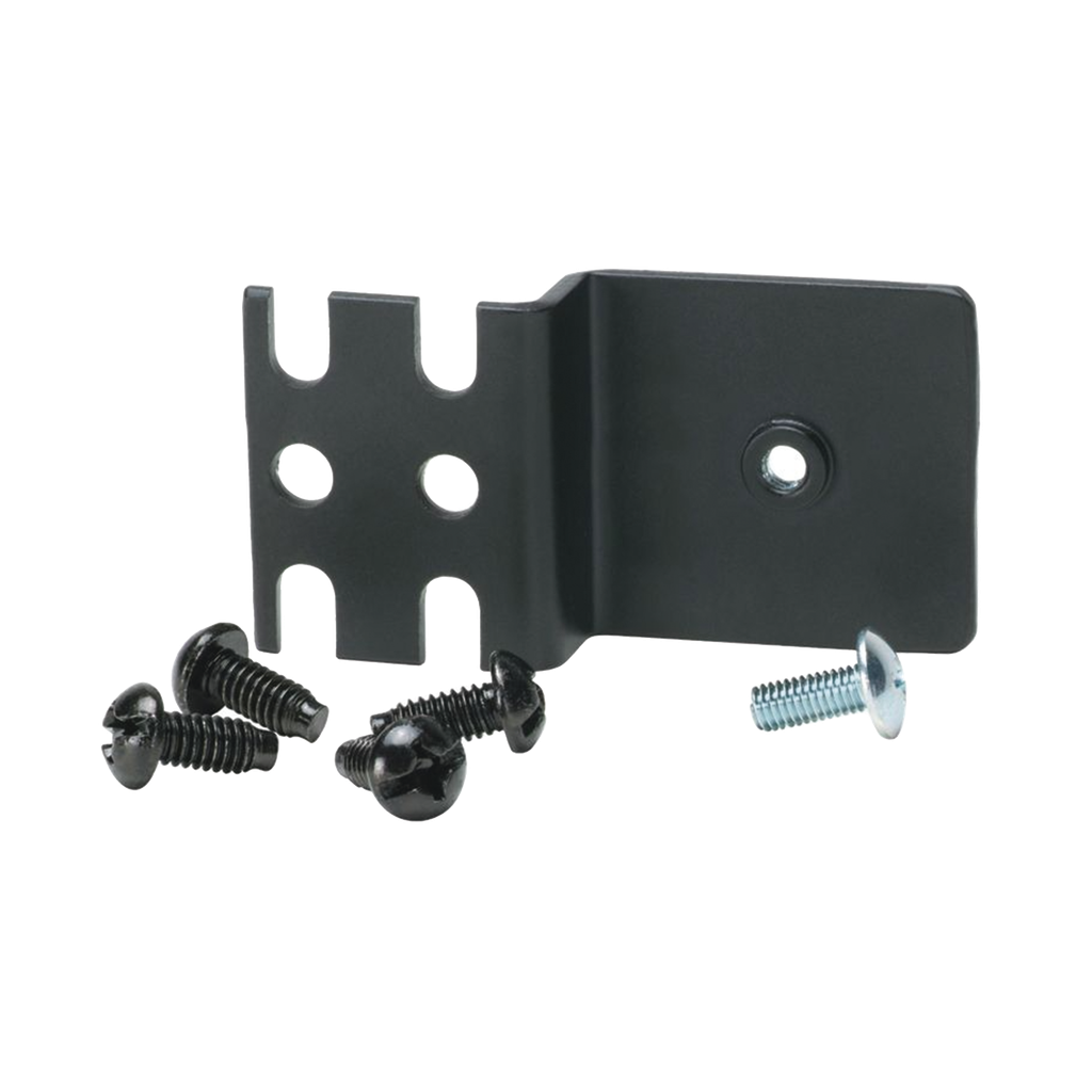 Soporte Para Canaleta Fiber-Duct? 2x2 o 4x4, Para Instalación en Rieles de Rack de 2 o 4 Postes, Color Negro