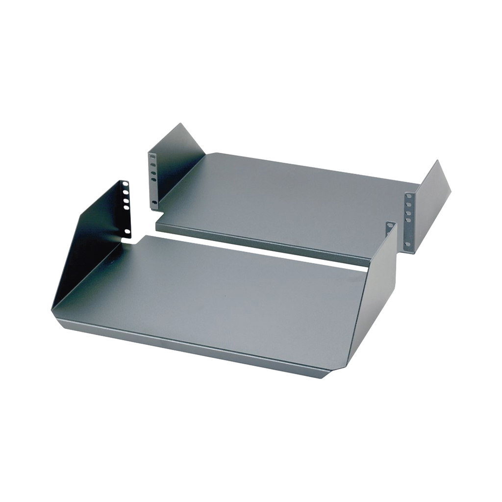 [SRM19CM3] Charola Para Soportar Equipos en Rack de 19in, Frontal y Posterior, Capacidad de 136 Kg, 3UR