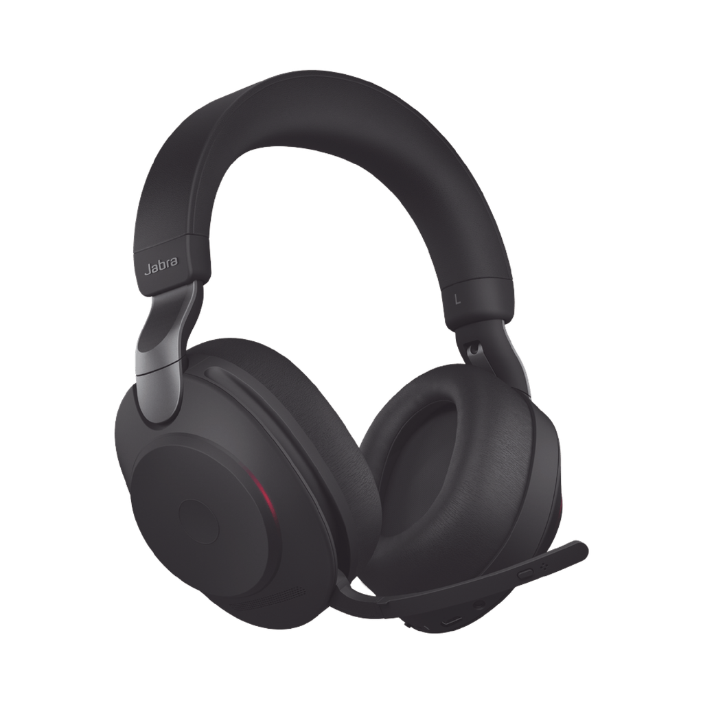[EVOLVE2-85-UC-BK-A] Jabra Evolve2 85, Auricular stereo versión UC con cancelación de ruido activa, dongle USB-A indicador de ocupado (Busylight)(28599-989-999)