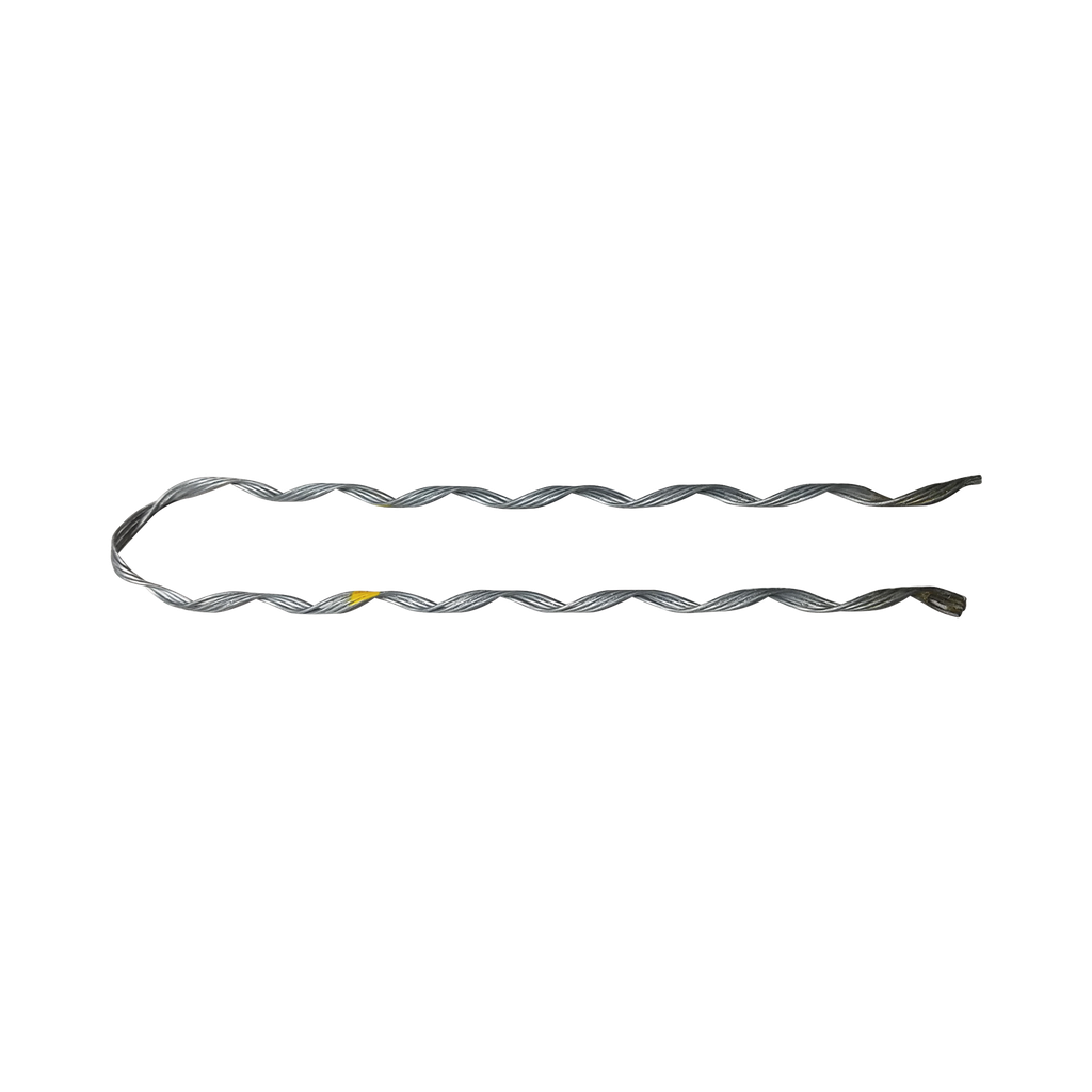 [GDE-ADS-060] Remate Preformado de Acero Galvanizado para fibra Mini-ADSS, Diámetros 6-7 mm (Estructura de 4 hilos)