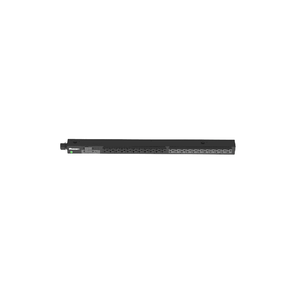 PDU Básico para Distribución de Energía, Enchufe de Entrada NEMA L5-30P, Con 22 Salidas NEMA 5-20R, de Instalación Vertical, 120 Vca, 30 Amp