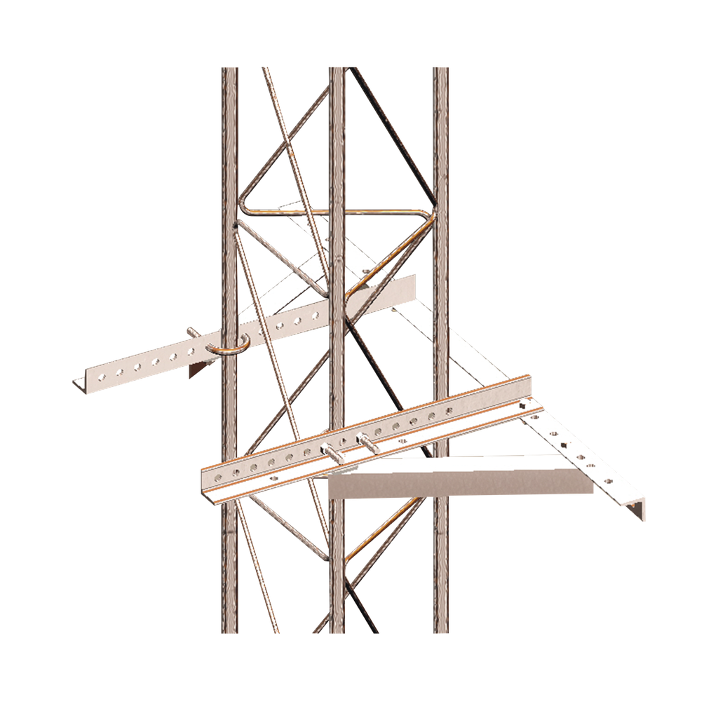 MONTAJE SUJETADOR A/PARED P/TRAMO STZ30G/35G/45G GALV. INM. E/CAL.